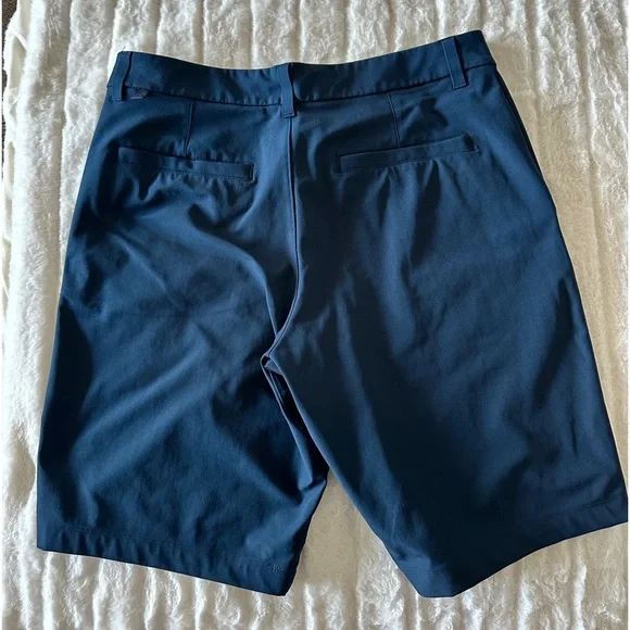 Men’s Lululemon Commission Short Relaxed Warpstreme 11” in True Navy - Size 32 - Picture 8 of 10